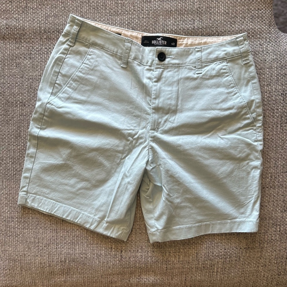 Hollister Men's Mint Green Shorts